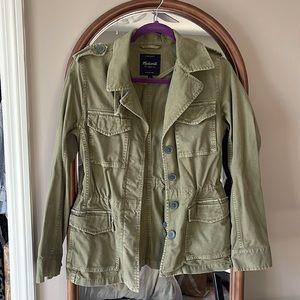 Madewell Army Green Utility Jacket